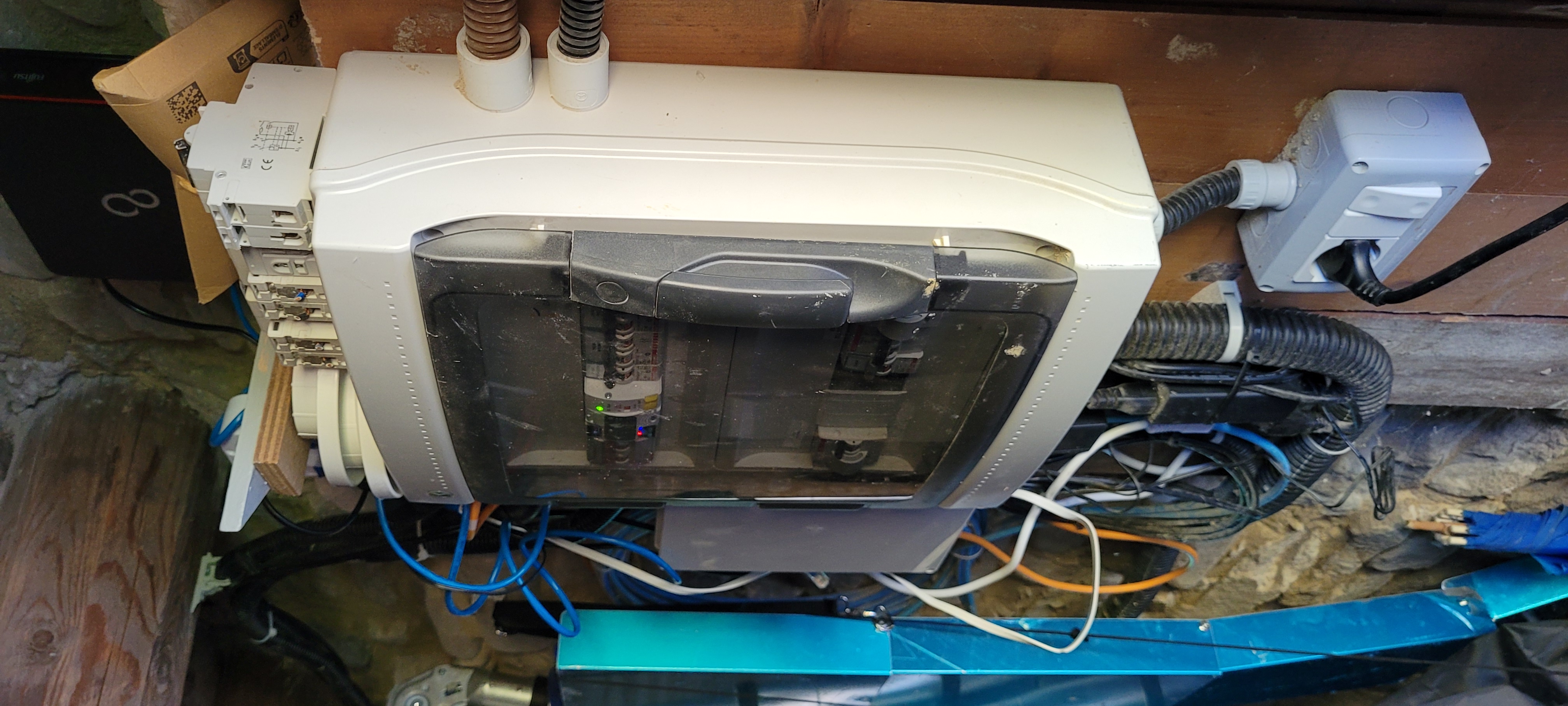 Quadro elettrico nel vano tecnico